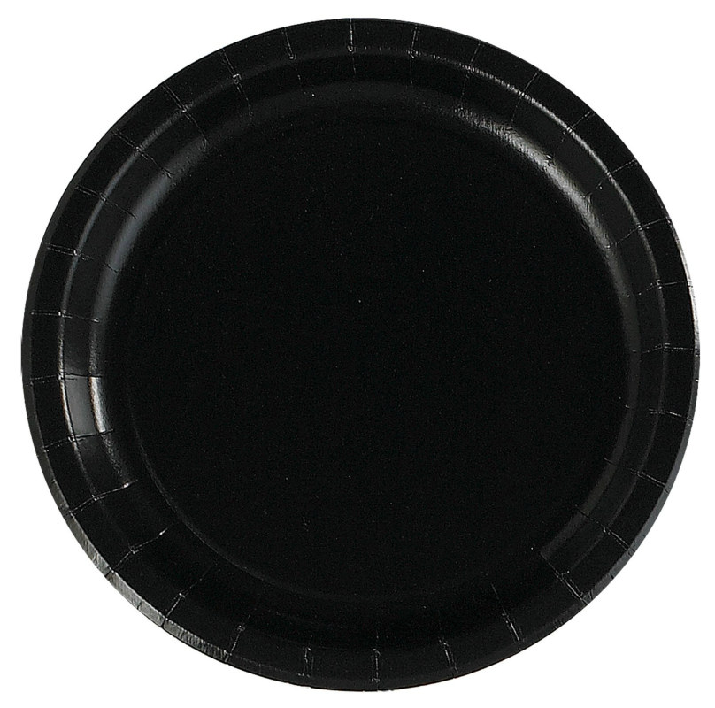 Black Dinner Plates (24 count)