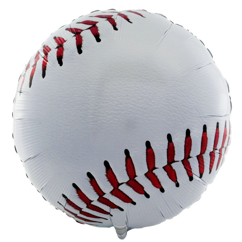 Baseball Shaped 18" Foil Balloon