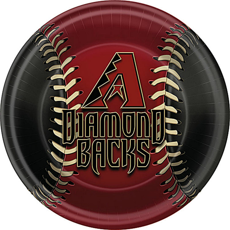 Arizona Diamondbacks Dinner Plates (18 count)