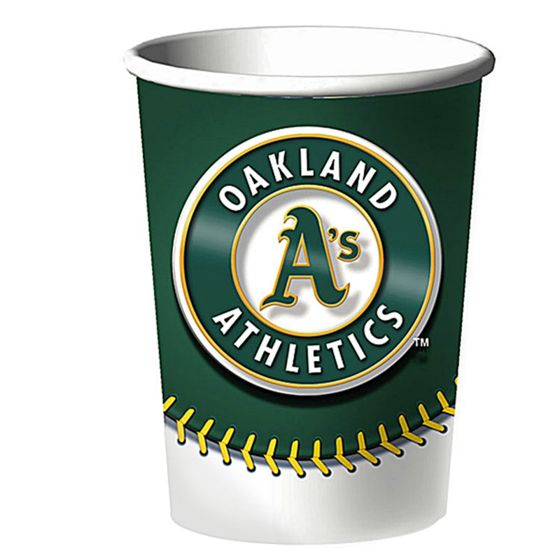 Oakland Athletics 16 oz. Hard Plastic Cup (1 count)