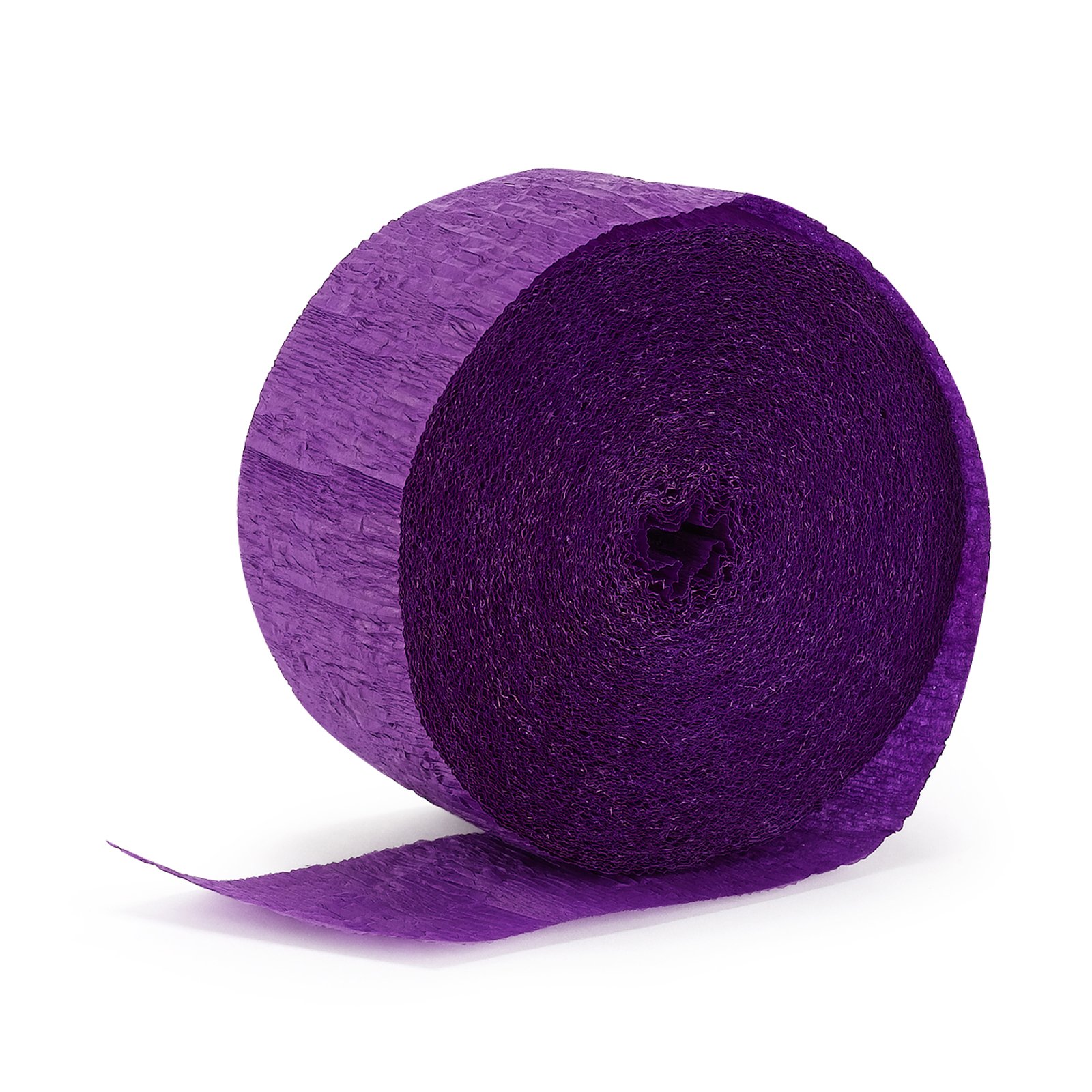 Perfect Purple (Purple) Crepe Streamers - 81'