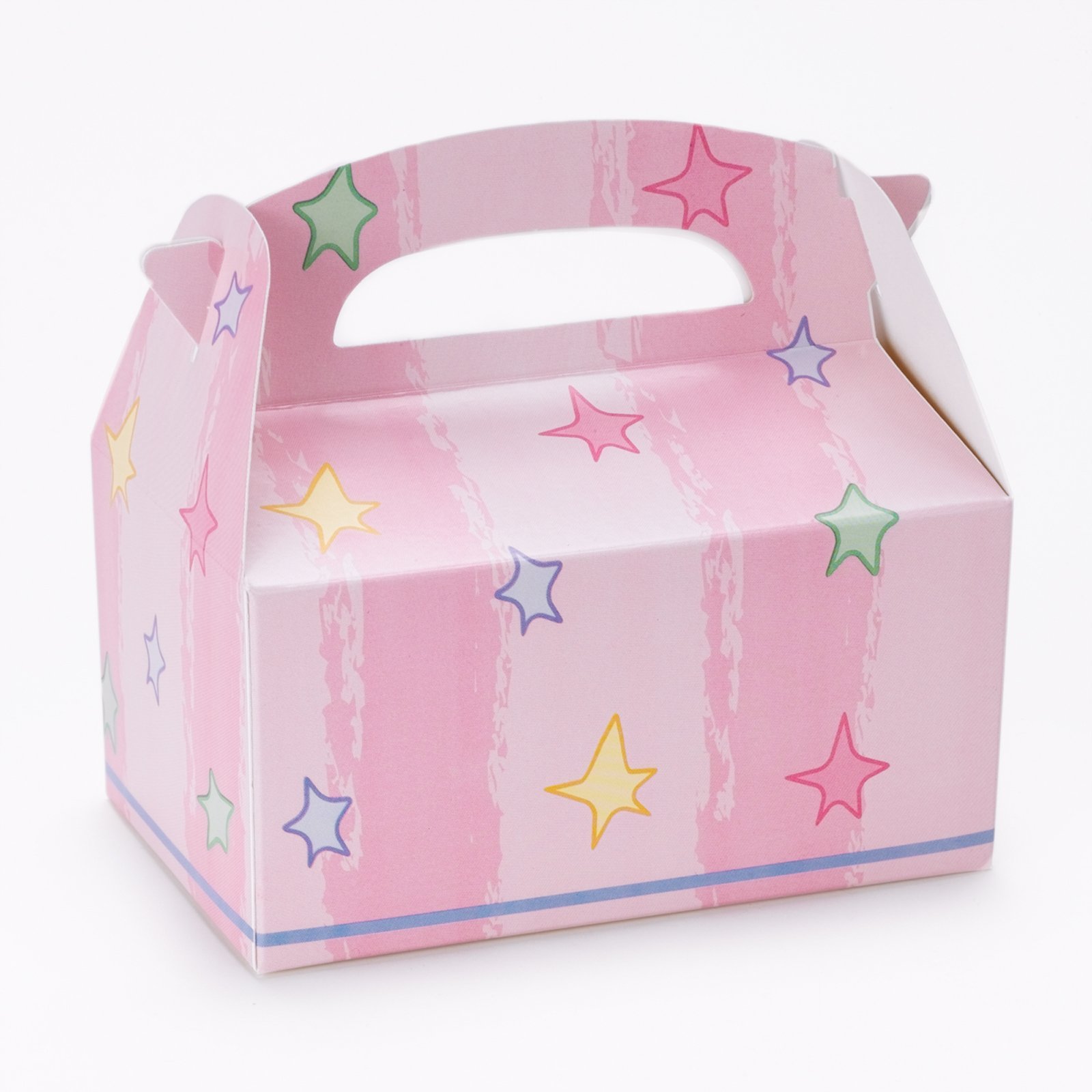 Pastel Stars Empty Favor Boxes (4 count)