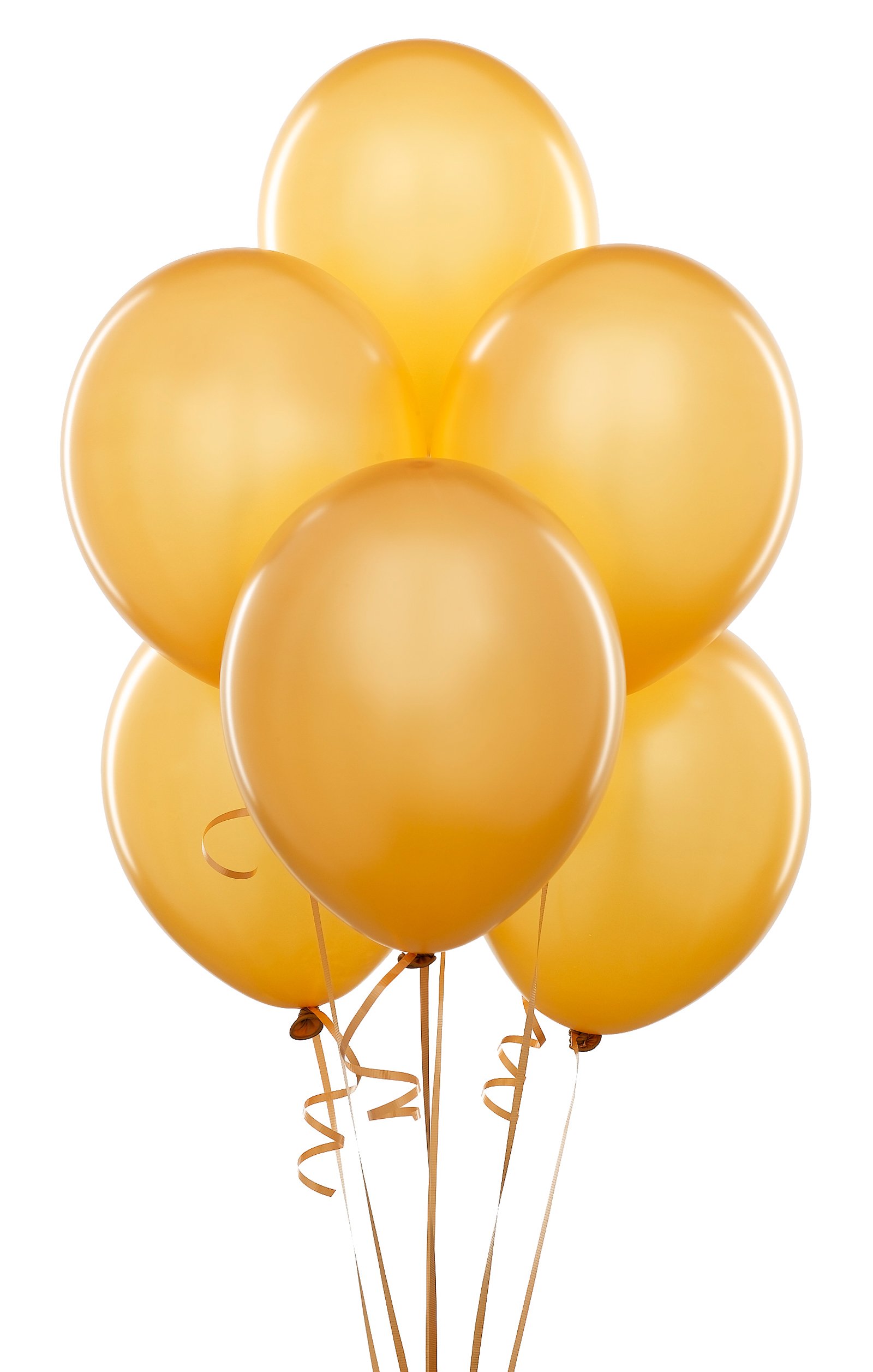 Gold Latex Balloons (6 count)