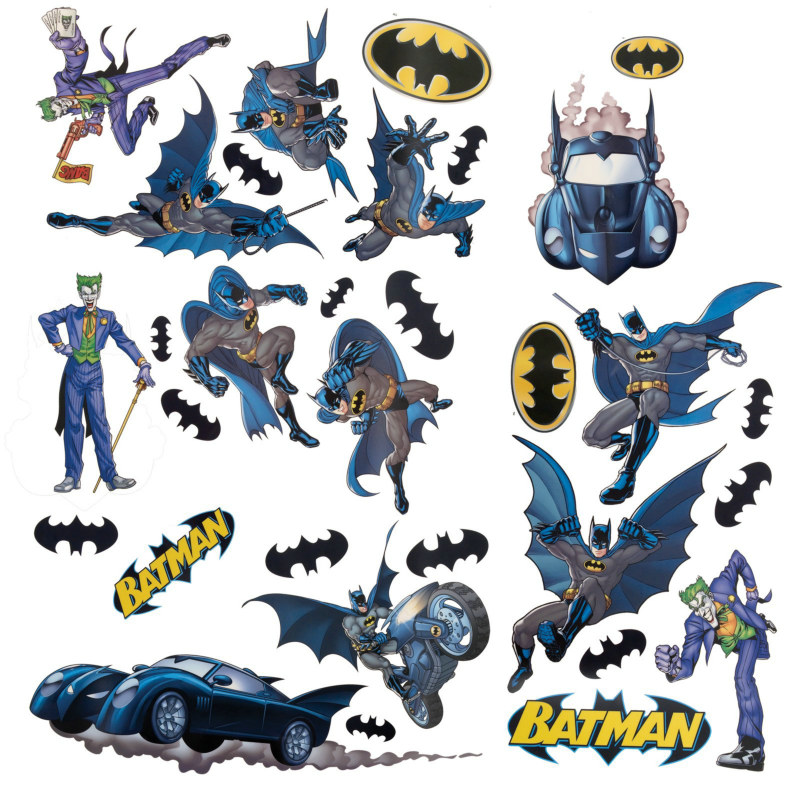 Batman Dark Knight Removable Wall Decorations