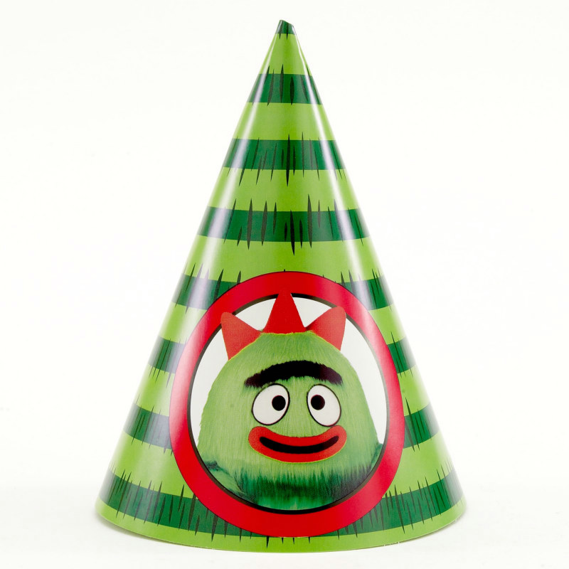 Yo Gabba Gabba! Cone Hats (8 count)