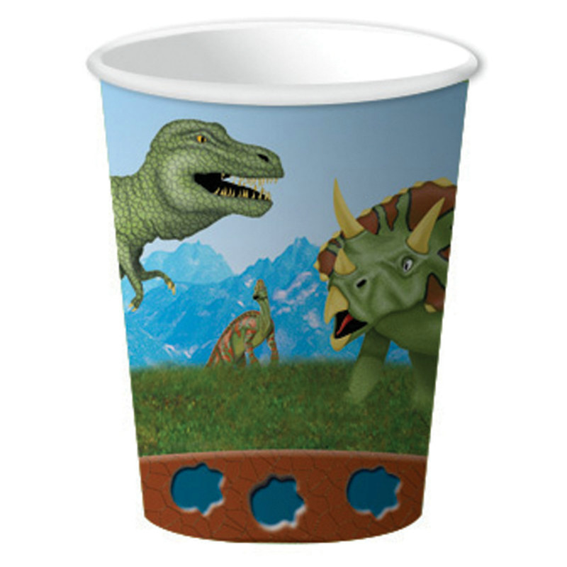 Old Dinosaur 9 oz. Paper Cups (8 count)