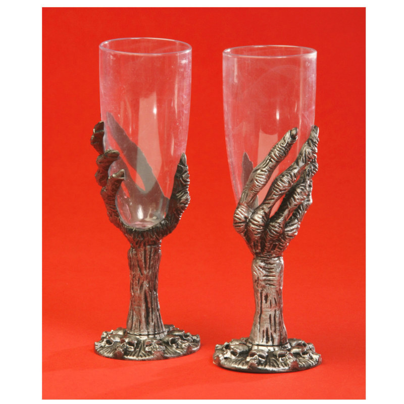 Creepy Champagne Flute