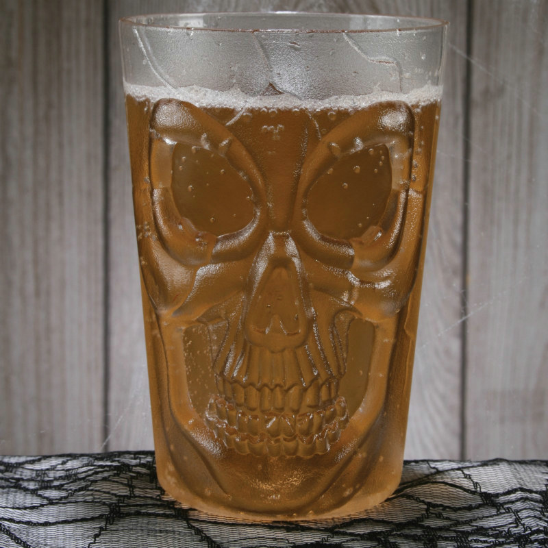 Skull Tumbler Clear