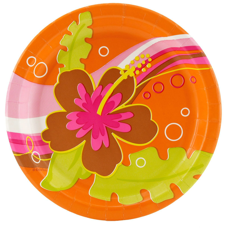 Aloha Dessert Plates (8 count)