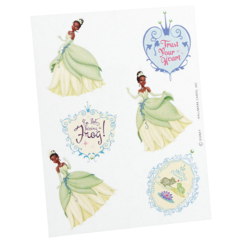 Princess and the Frog Tattoos (2 sheets)