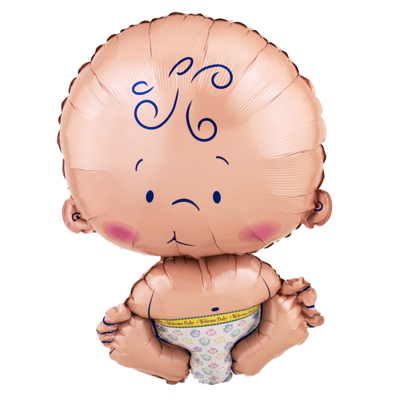 Welcome Baby Shaped 22" Jumbo Foil Balloon