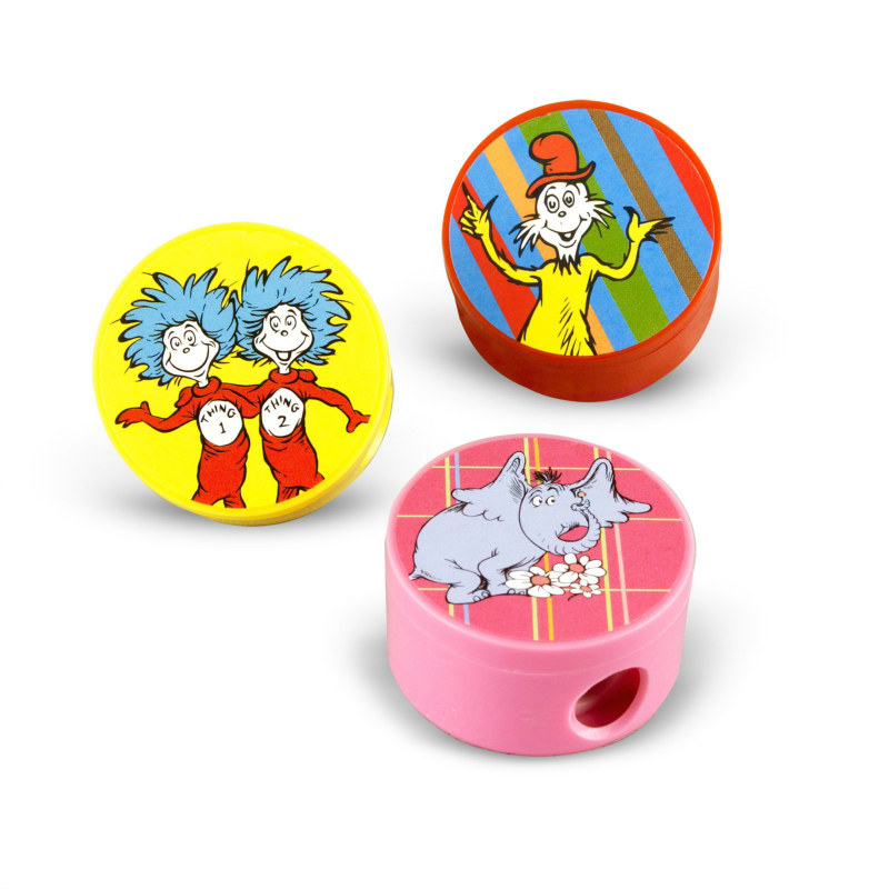 Dr. Seuss Pencil Sharpeners Asst. (8 count)