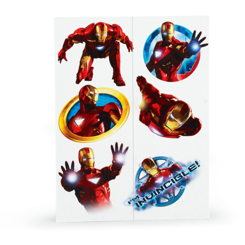 Iron Man 2 Tattoos (2 sheets)