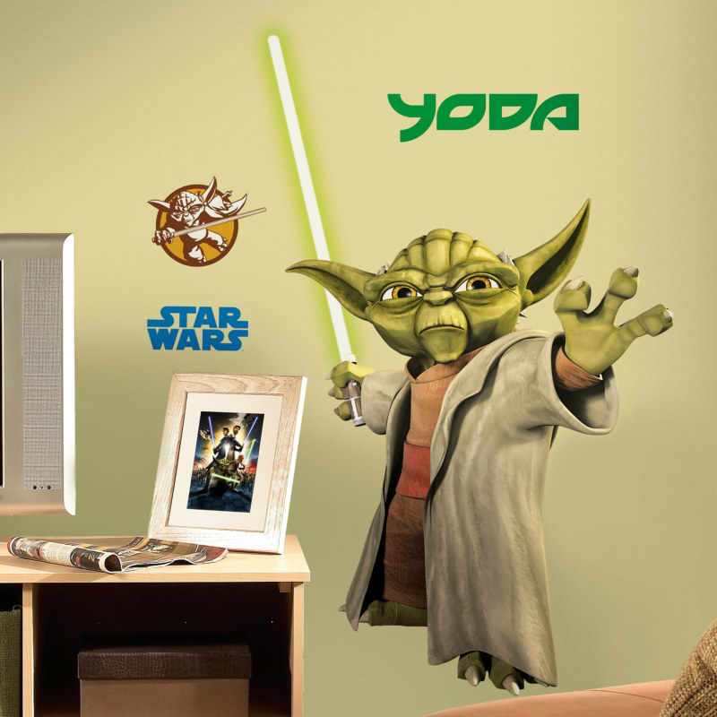 Yoda Removable Wall Decorations