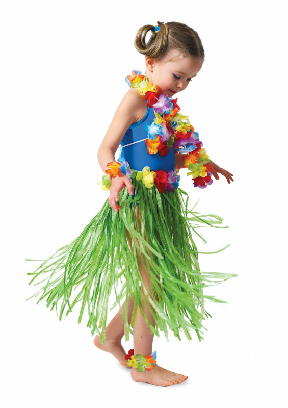 Hula Child Skirt Set