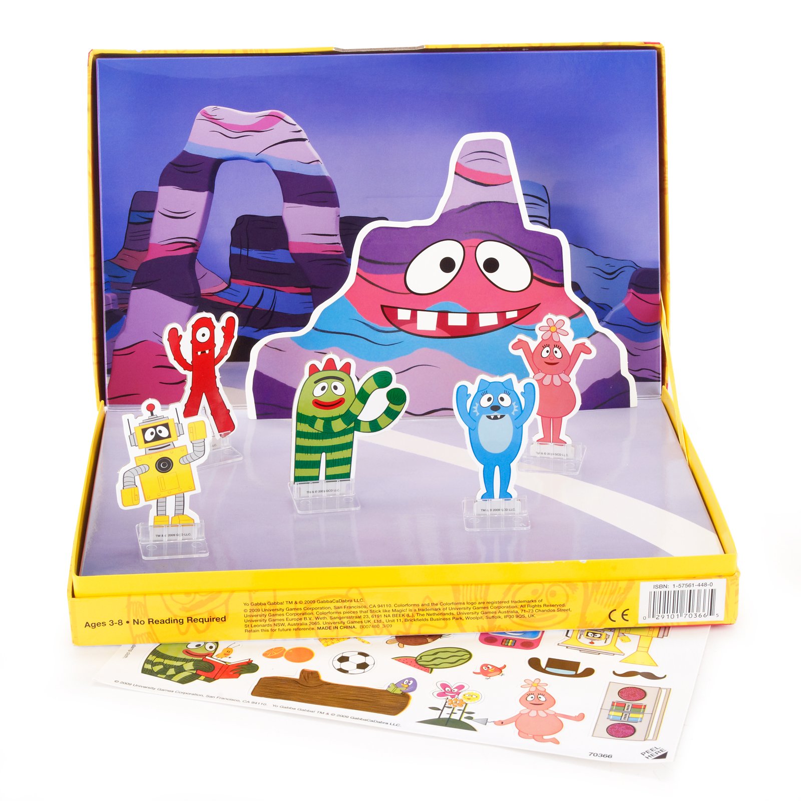 Yo Gabba Gabba! 3D Play Set