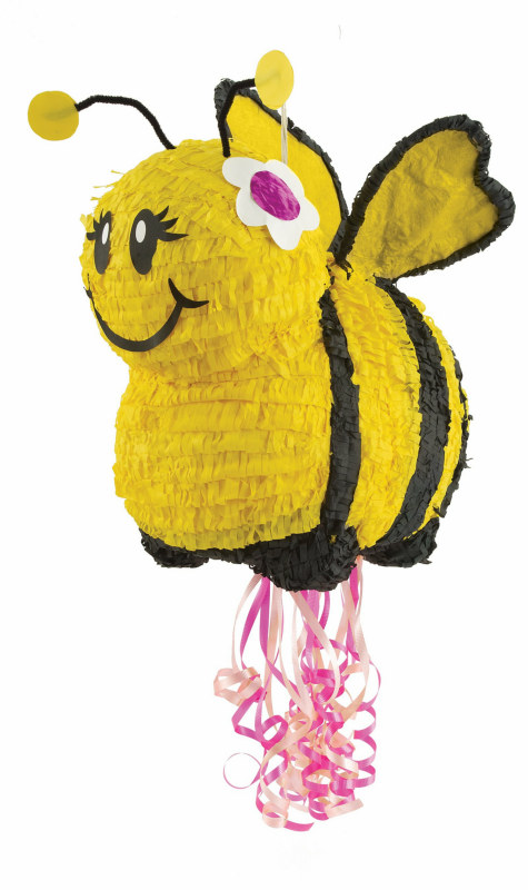 Bee 20" Pull-String Pinata