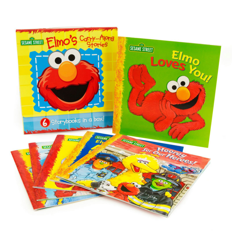 Sesame Street Elmo Book Set Asst. (6 count)