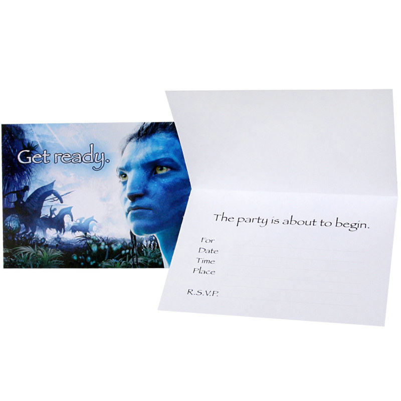 Avatar Movie Invitations (8 count)