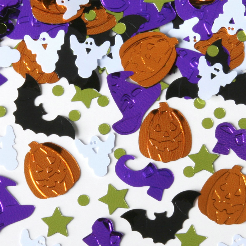 Scary Fun Embossed Confetti