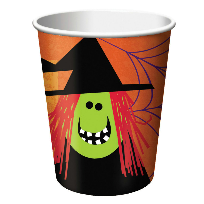 Halloween Fun Friends 9 oz. Paper Cups (8 count)