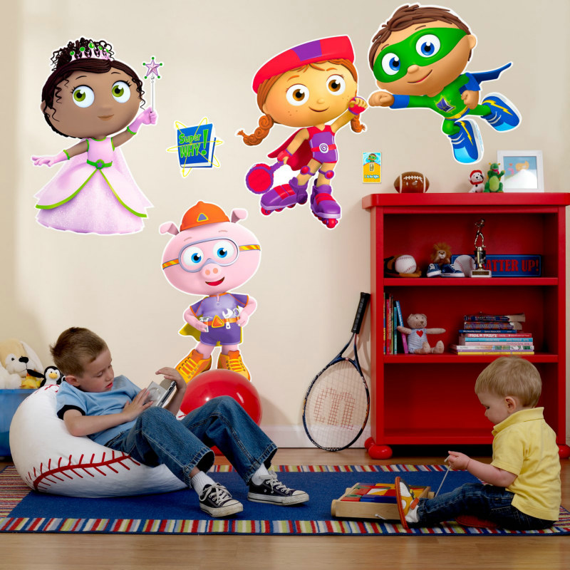 Super Why! Giant Wall Decals