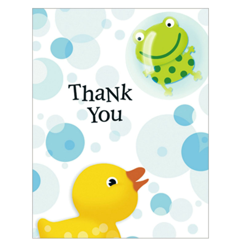 Splish Splash Thank You Cards (8 count)