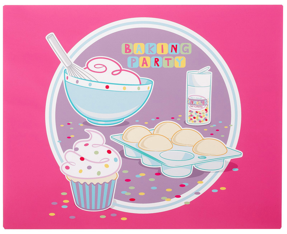 Baking Bash Activity Placemats (4 count)