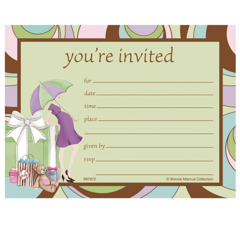 Parenthood Invitations (8 count)