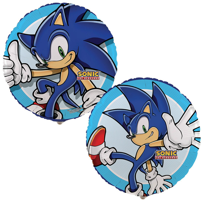 Sonic the Hedgehog 18" Foil Balloon