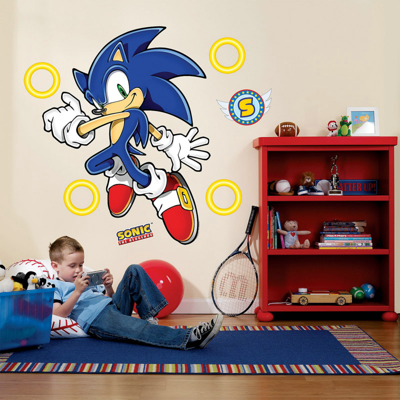 Sonic the Hedgehog Giant Wall Decals