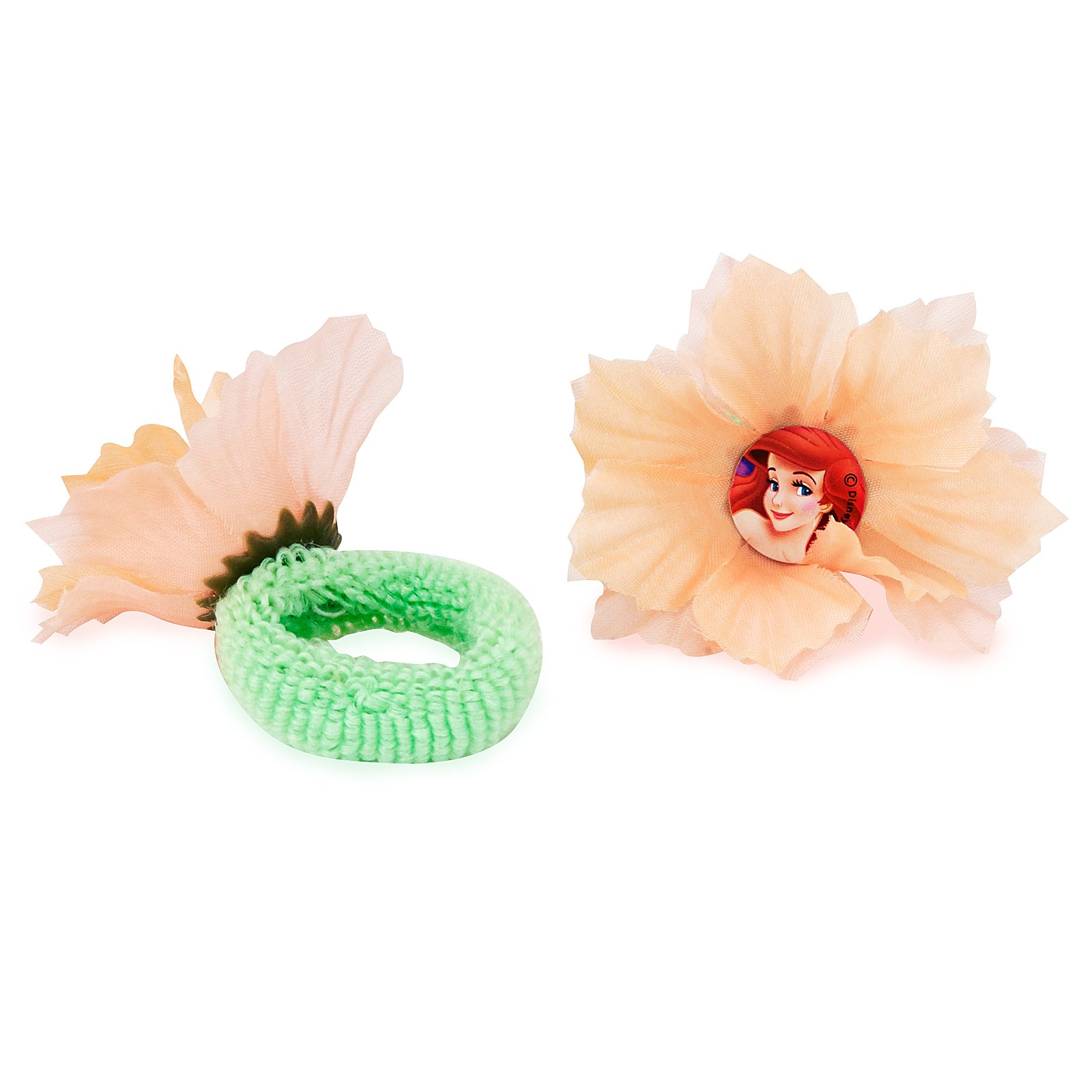 Little Mermaid Flower Hair Terries (4 count)