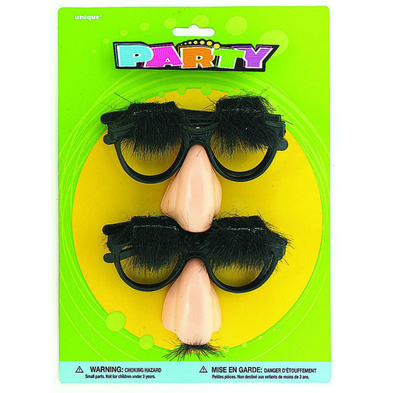 Nose, Glasses and Mustache Sets (4 count)