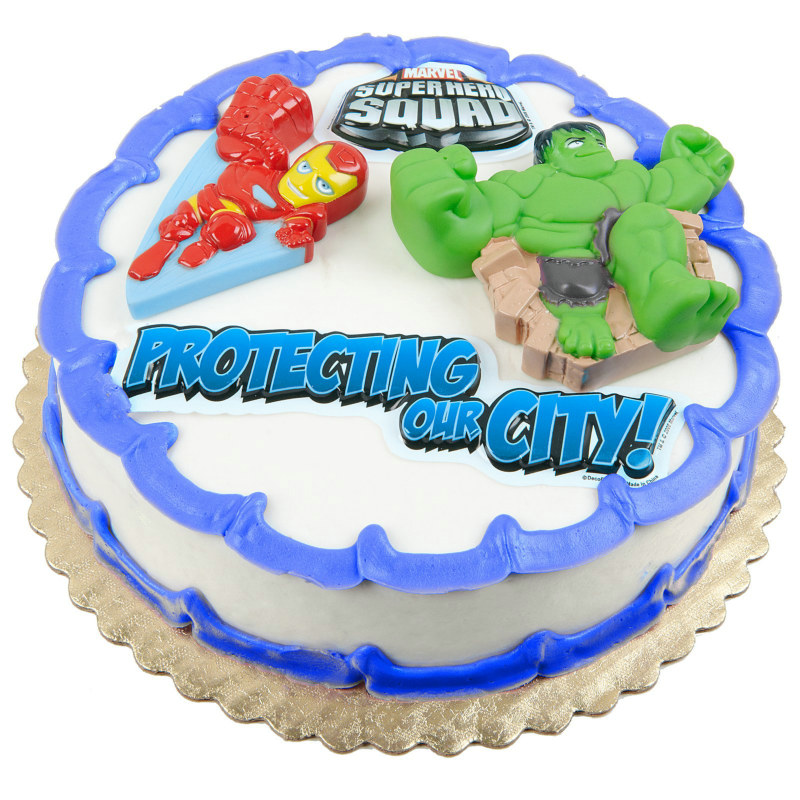 Marvel Super Hero Squad Cake Topper