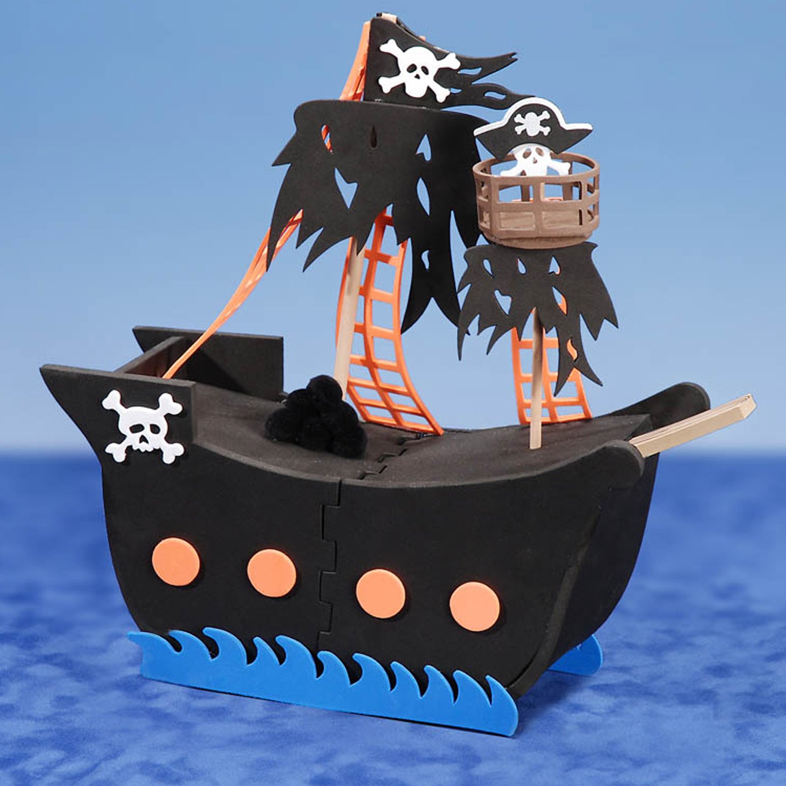 Foam Pirate Ship 3D Activity