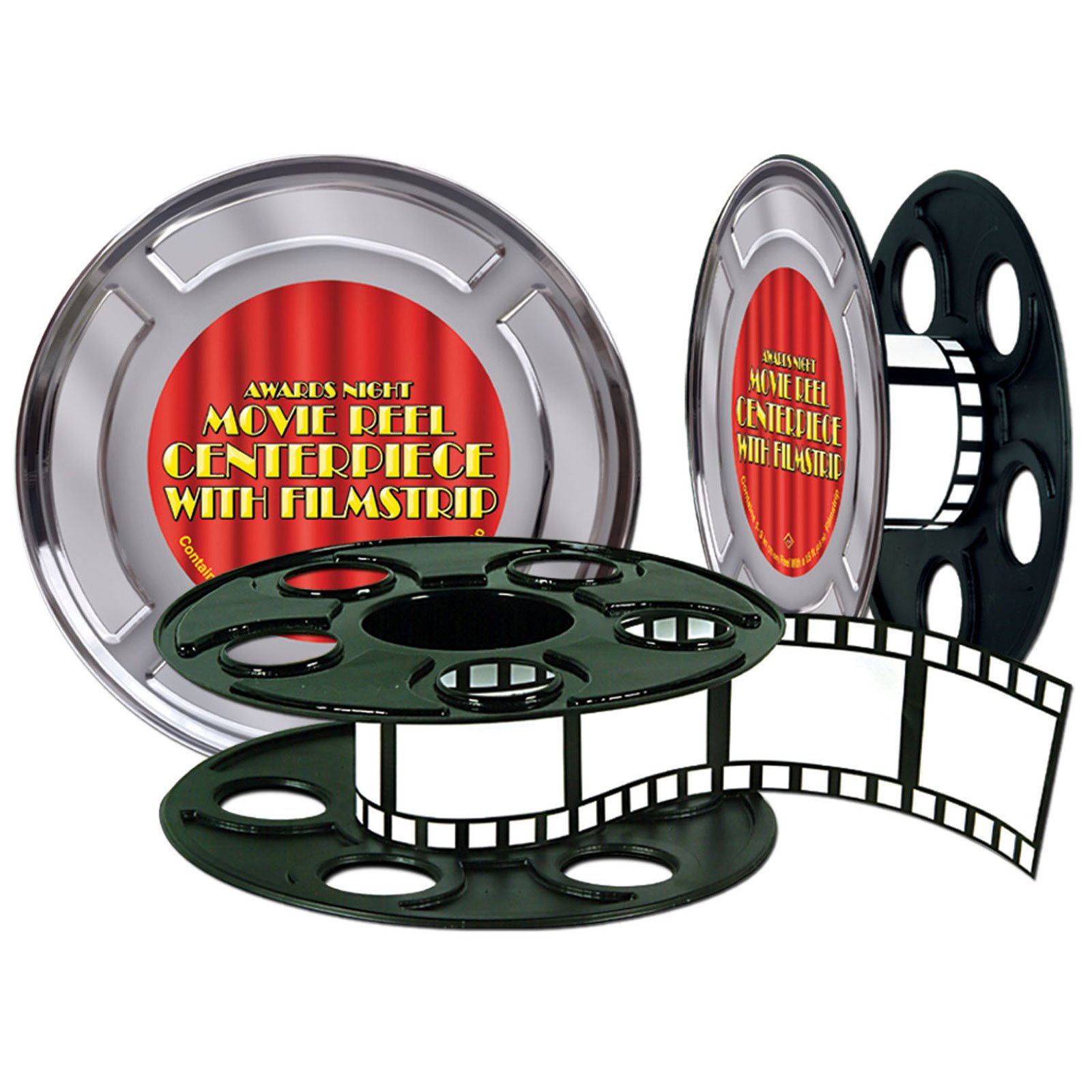 Movie Reel with Filmstrip Centerpiece