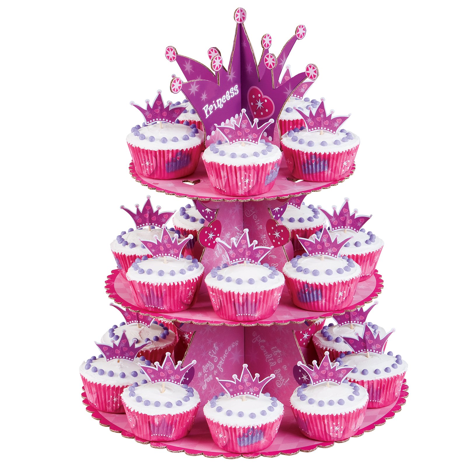 Princess Cupcake Stand Kit