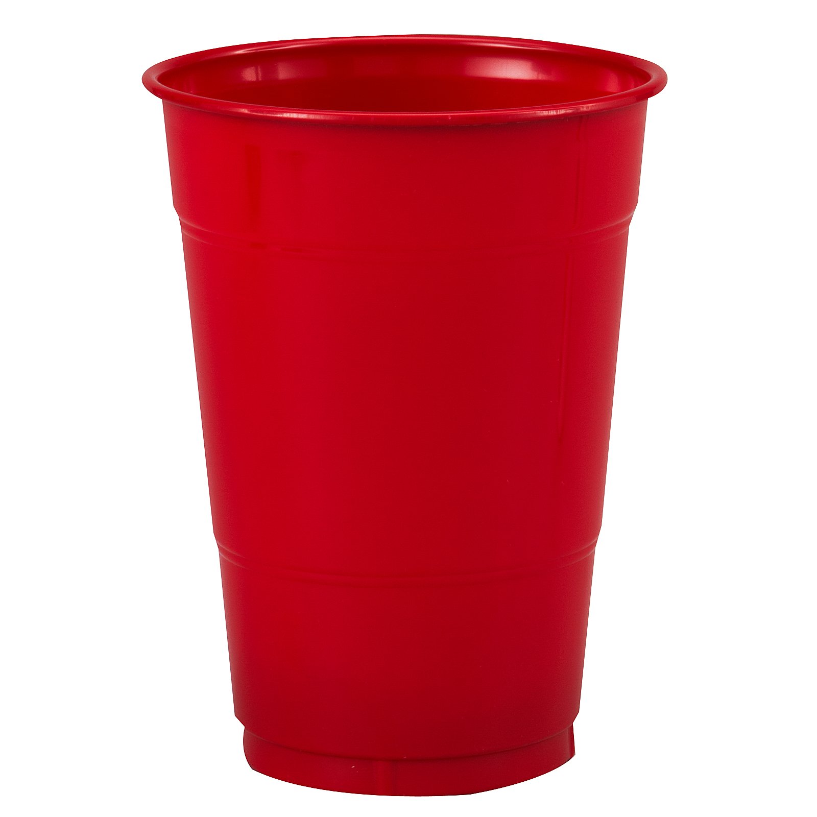 Classic Red (Red) 16 oz. Plastic Cups (20 count)