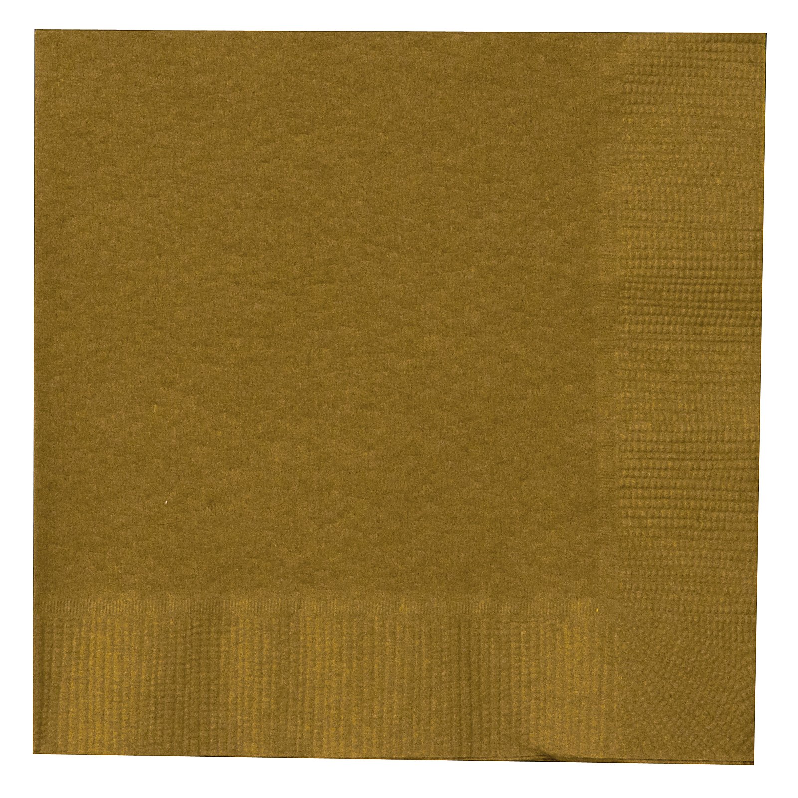 Glittering Gold (Gold) Beverage Napkins (50 count)