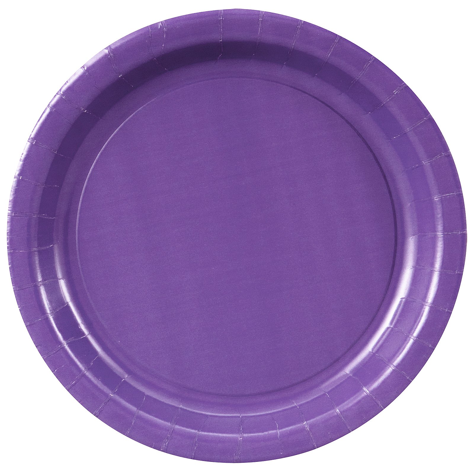 Perfect Purple (Purple) Paper Dinner Plates (24 count)