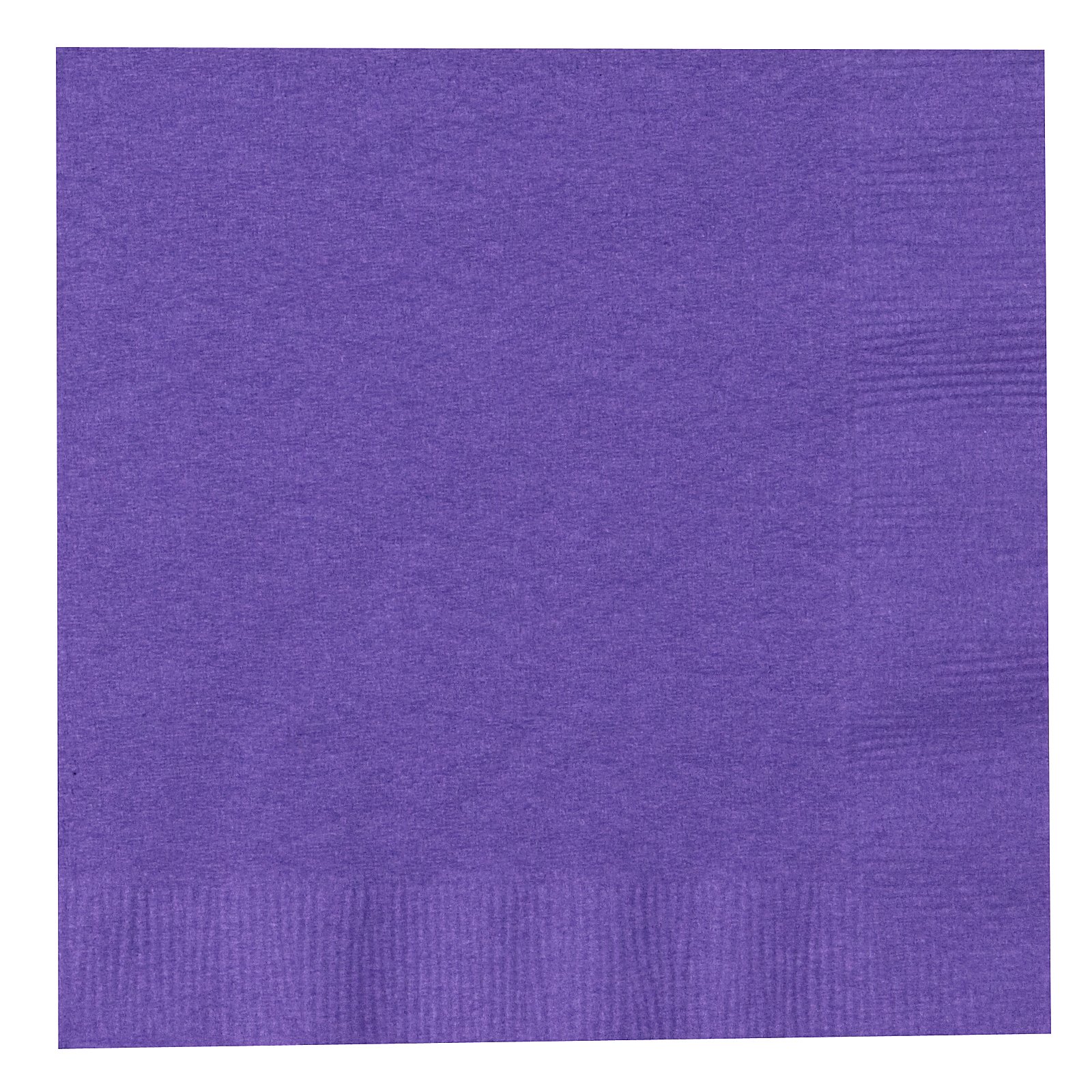 Perfect Purple (Purple) Beverage Napkins (50 count)