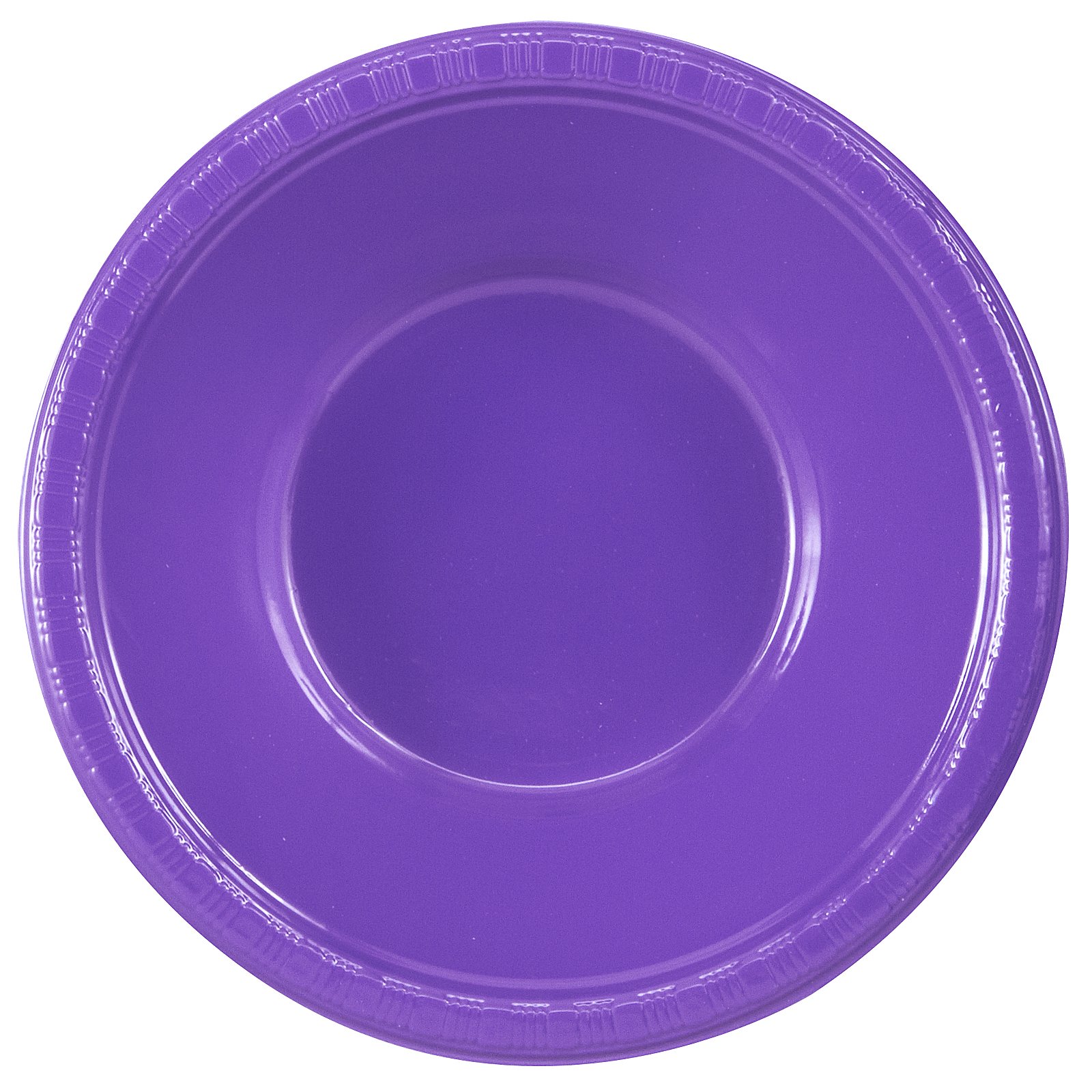 Perfect Purple (Purple) Plastic Bowls (20 count)