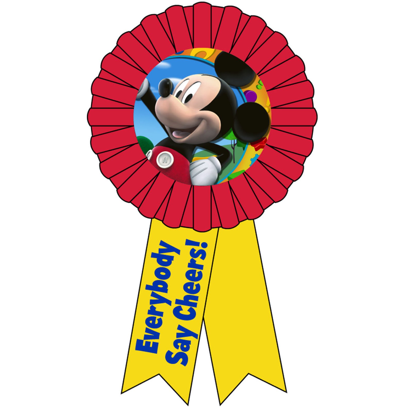 Mickey Mouse Award Ribbon