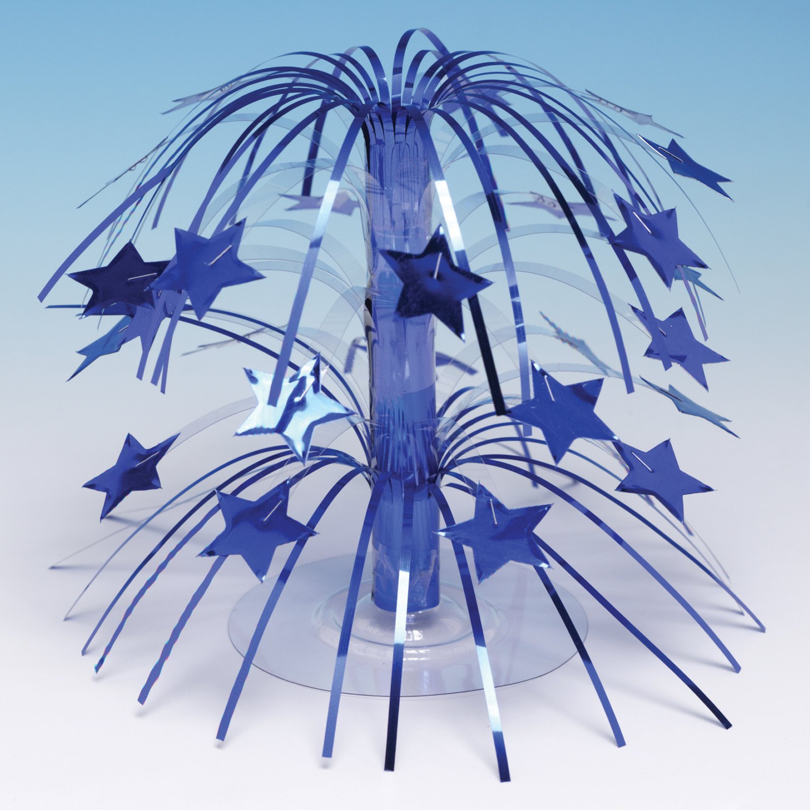 Royal Blue Star Cascade Centerpiece