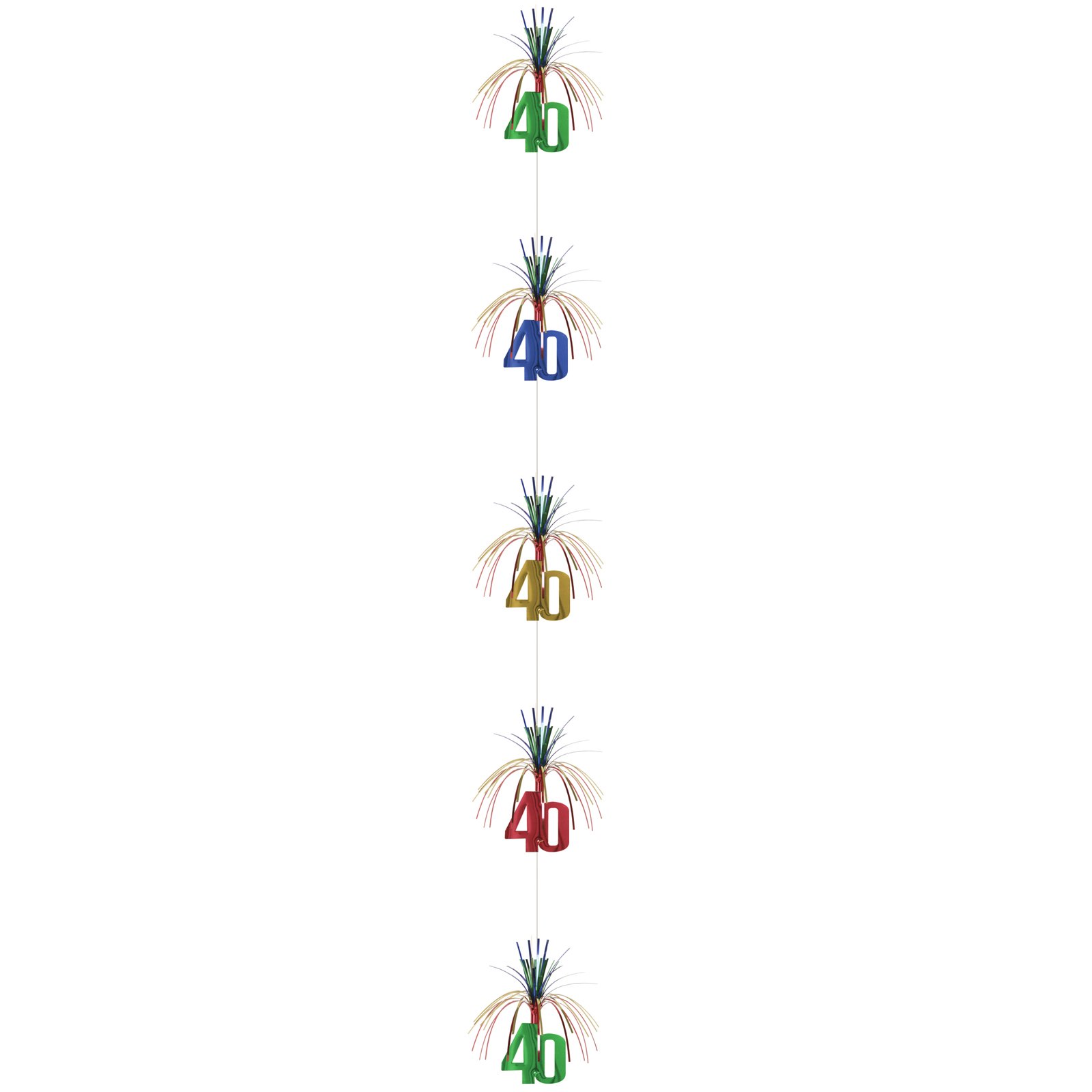 "40" Hanging Firework Cascades (2 count)