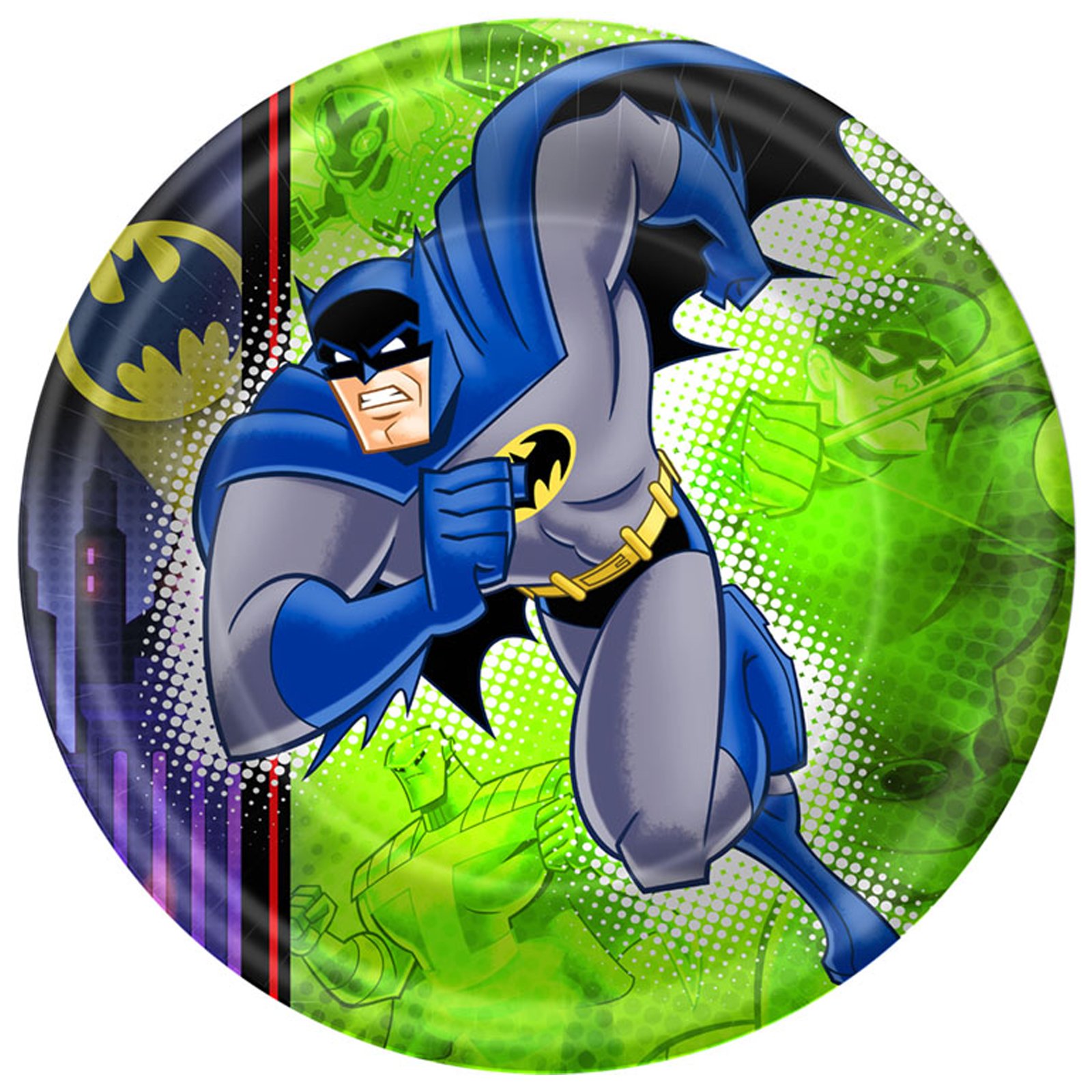 Batman Brave and Bold Dinner Plates (8 count)