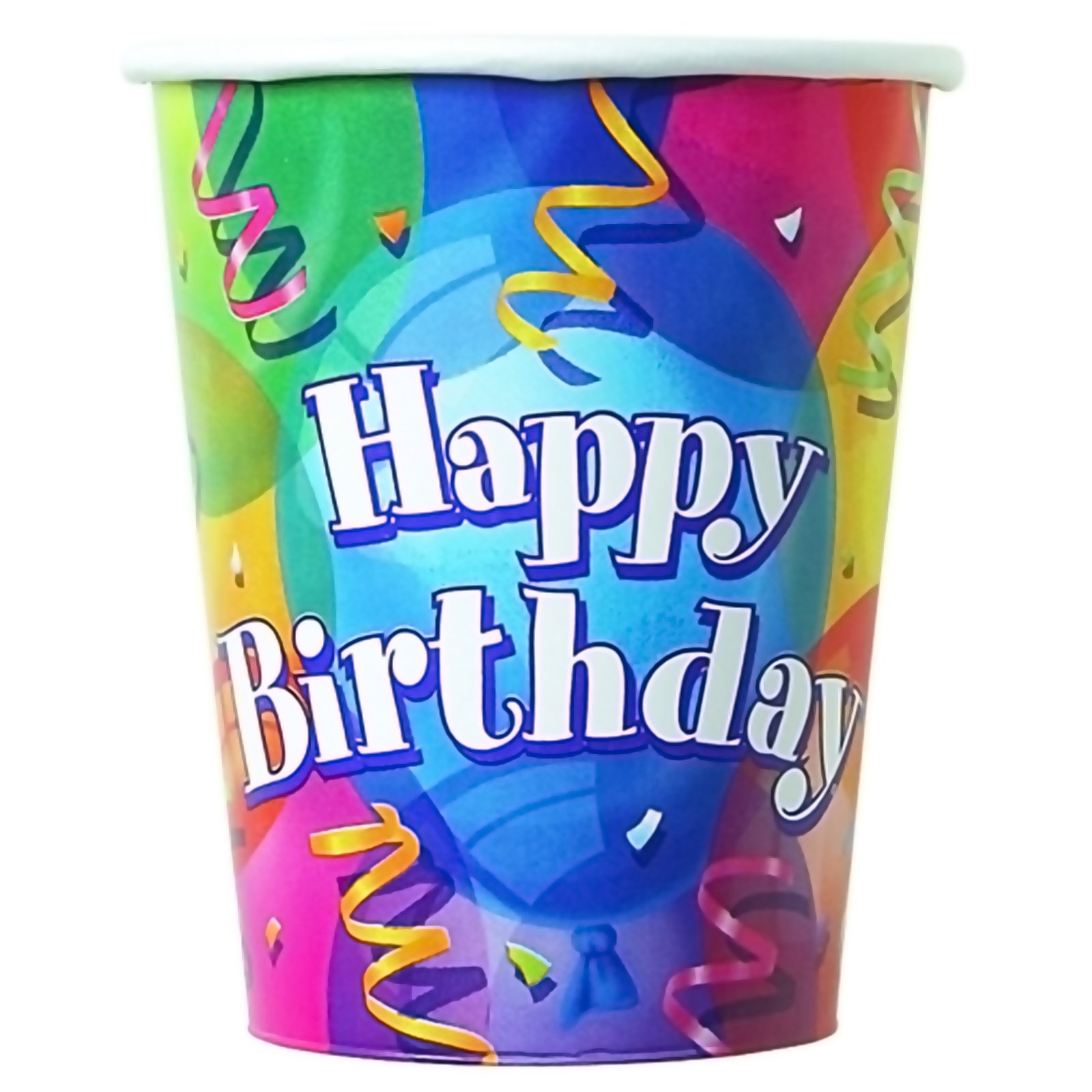 Brilliant Birthday 9 oz. Paper Cups (8 count)