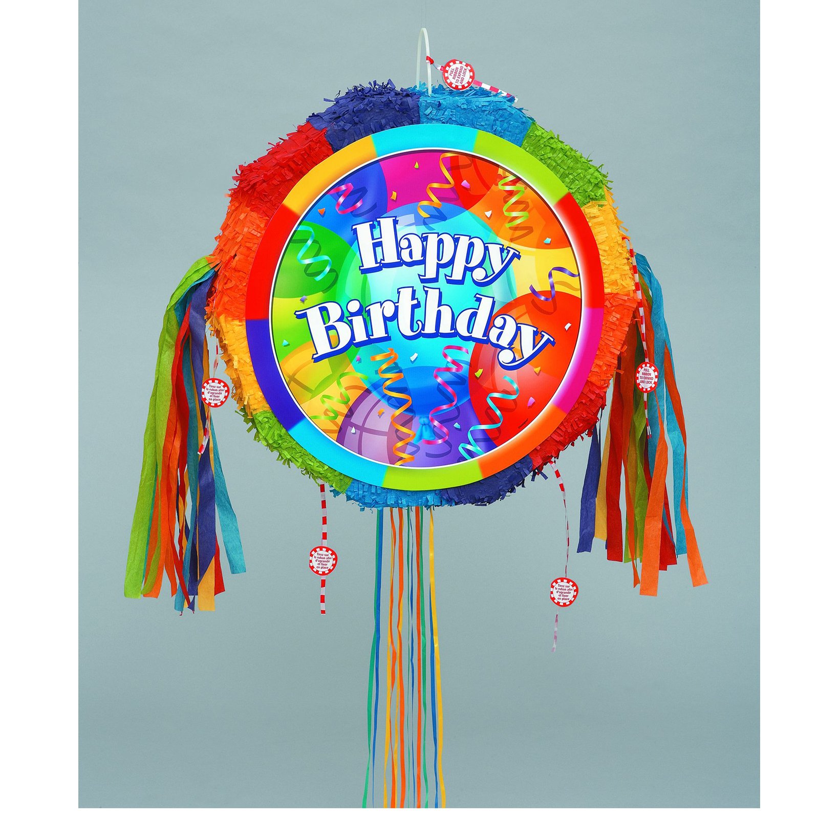 Brilliant Birthday 18" Pull-String Pinata