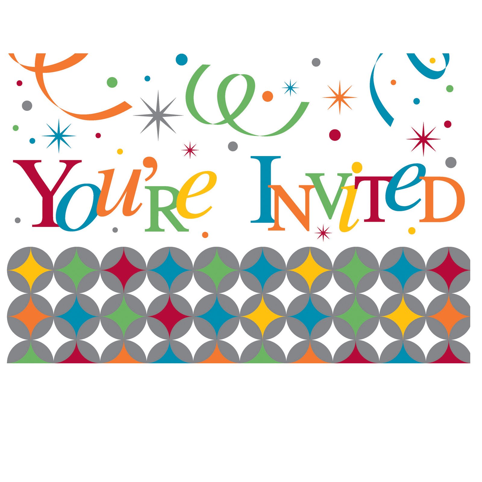 Celebrate In Style Invitations (8 count)