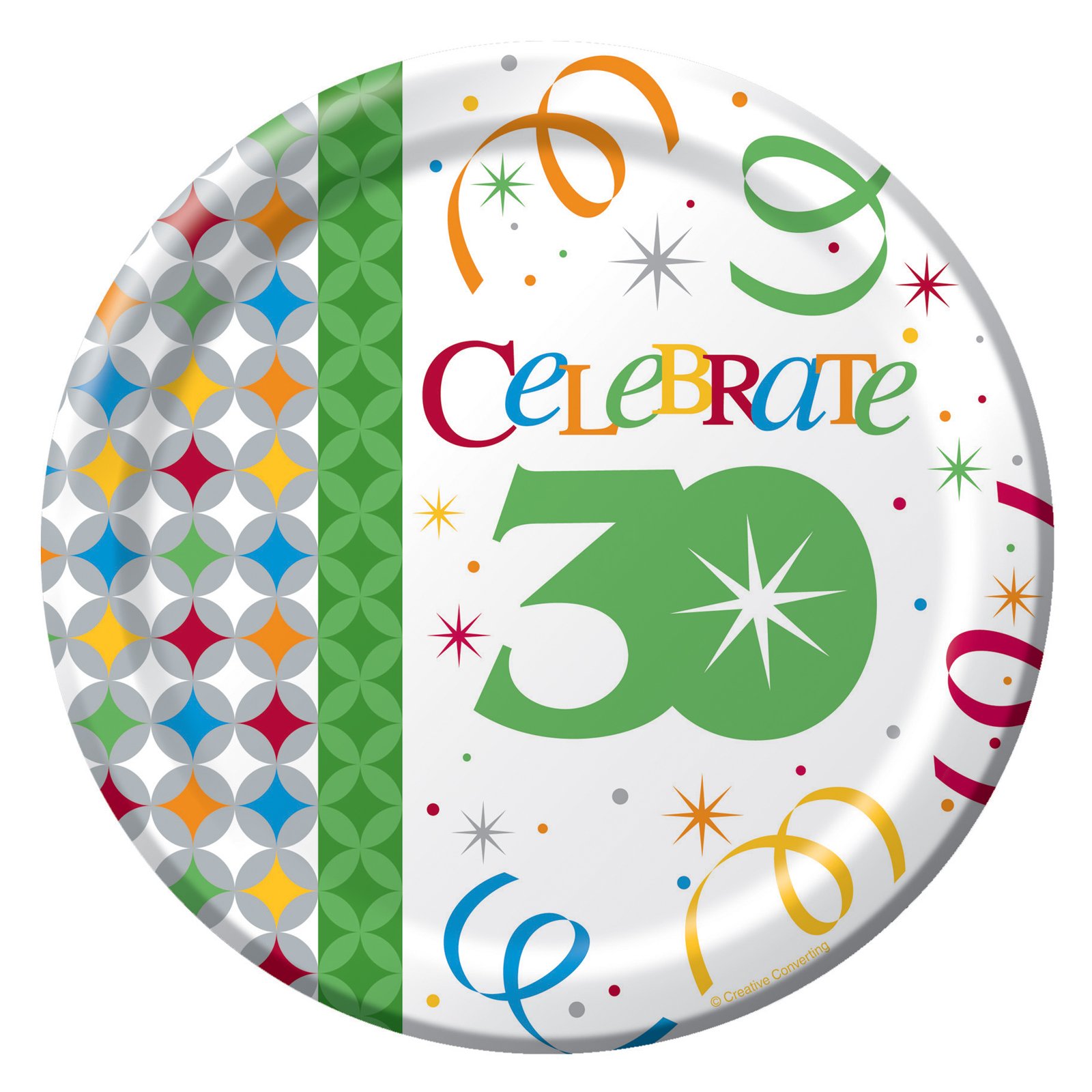 Celebrate In Style 30 Dessert Plates (8 count)